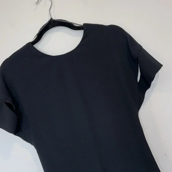 IRO Hilda Cut Out Shift Open Back Dress Black - Picture 7 of 12